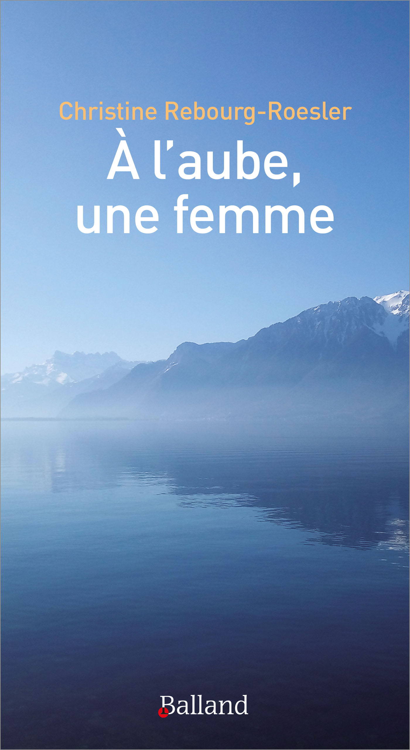 A l'aube, une femme